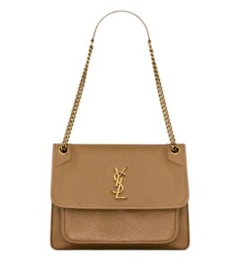 [프리미엄/해외배송]생로랑 니키 미디엄백(다크 코르크)